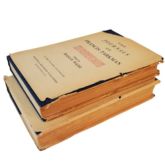 VTG Books. "The Journals of Francis Parkman" In Two Volumes by Mason Wade 1947 - Picture 15 of 16